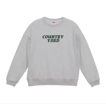 Country yard 자수 로고 맨투맨