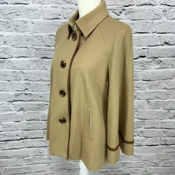 [ 새상품급 ] INDIVI 인디비 피코트 사이즈 36 모카 197