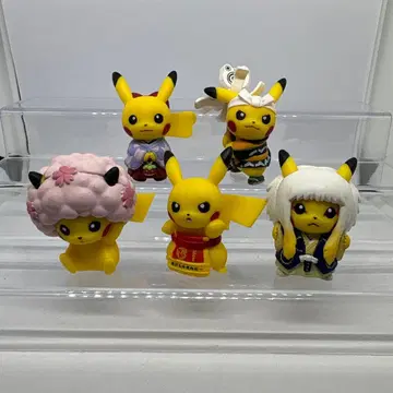 피카츄 코스프레 피규어 5체 세트