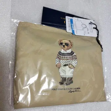 새상품 폴로 랄프로렌 레인 에코백 발수 가공 폴로베어
