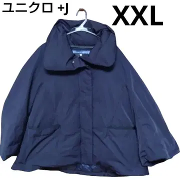 유니클로+J 하이브리드 다운 자켓 질 샌더 네이비