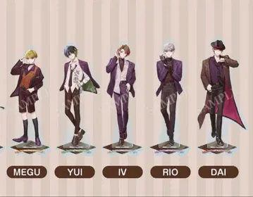 HoneyWorks FullThrottle4 FT4 아크릴 스탠드 세트