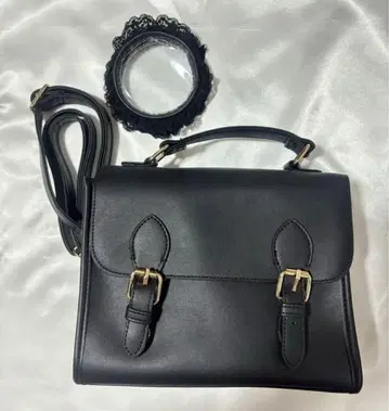 WEGO 사첼 쉘 숄더 블랙