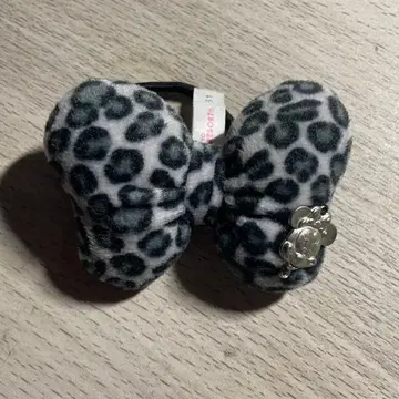 [ 레어 ] 레오파드 무늬 리본 헤어 액세서리