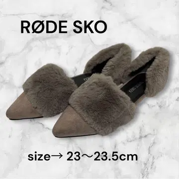 로데스코 뮬 펌프스 스틸레토 플랫 가을/겨울 성숙하고 귀여운