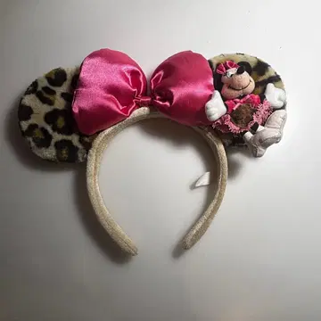 미니 마우스 레오파드 무늬 머리띠