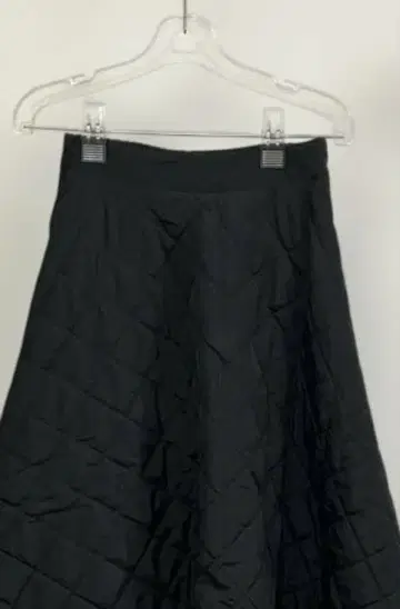 새상품 야마다야 아가 퀼팅 스커트 38호 블랙