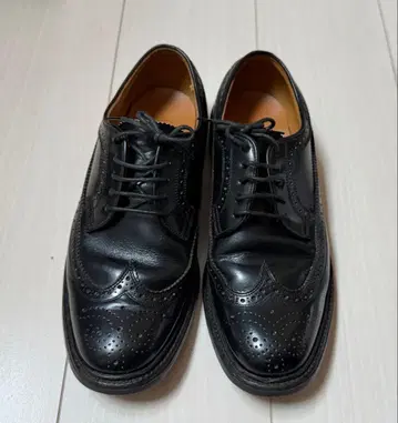 REGAL 블랙 가죽 드레스 슈즈