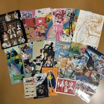 원피스 클리어 파일 & 원피스 굿즈 묶음 판매