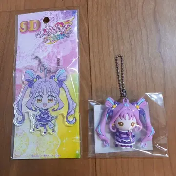 너와 아이돌 프리큐어 큐어큐군의 아크릴 키링 세트입니다!