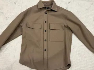 BEAMS HEART 브라운 셔츠 자켓 S