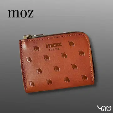 moz 모즈 엘크 엠보 정리 잘 되는 소가죽 컴팩트 지갑 코인 케이스