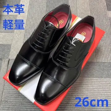 [ 새상품 ] 천연 가죽 경량 6062BL/26cm 비즈니스 슈즈