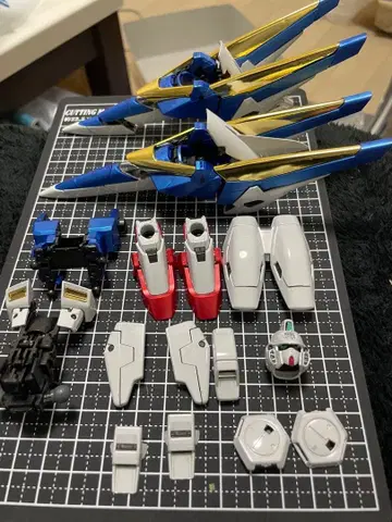 MG V2 어솔트 버스터 Ver.Ka 티타늄 피니쉬 정크 부품