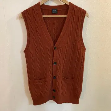 BAFY 케이블 니트 베스트 size 46 이탈리아제