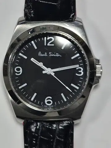 Paul Smith 아날로그 손목시계 블랙