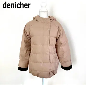 새상품급! denicher 가을/겨울 트렌드 다운 숏 기장 브라운 베이지