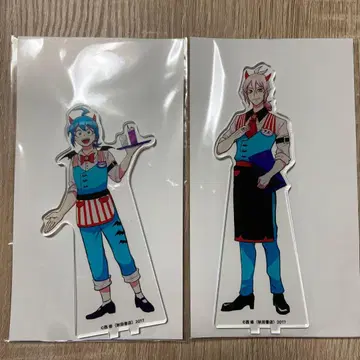 마계학원! 마물! 이루마 군 아크릴 스탠드 콜라보 카페 다이너