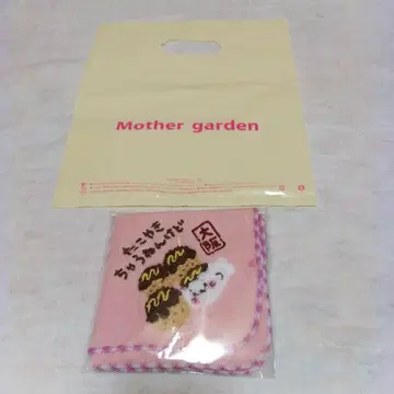 시로탄 자수 손수건 오사카 한정판 타코야키 패턴 새상품