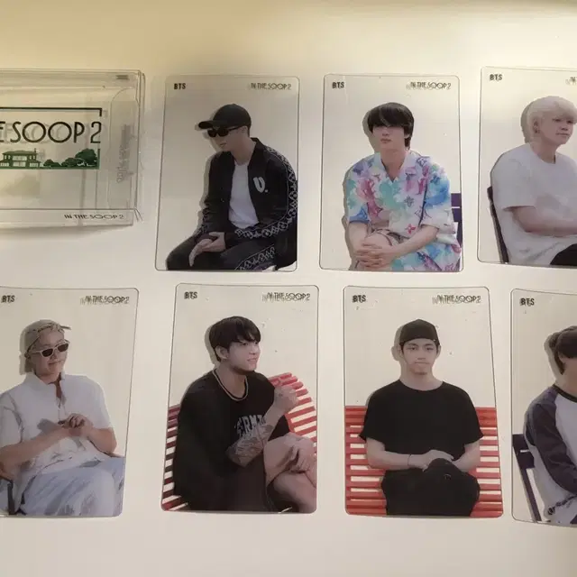 방탄 인더숲 위버스샵 투명포카