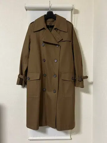 매킨토시 울 트렌치코트