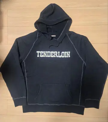 TENDERLOIN Attached Hood Parka 후가공 후드티