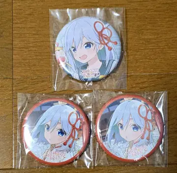 아마가미 씨네 인연 맺기 캔뱃지 3개