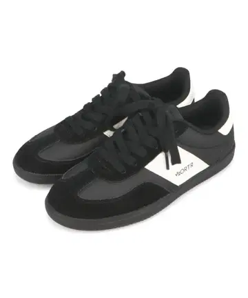 ORTR 플랫 밑창 배색 스니커즈