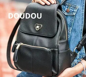 DOUDOU 미니 백팩 블랙