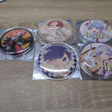 애니메이션 캐릭터 캔뱃지 5개 세트