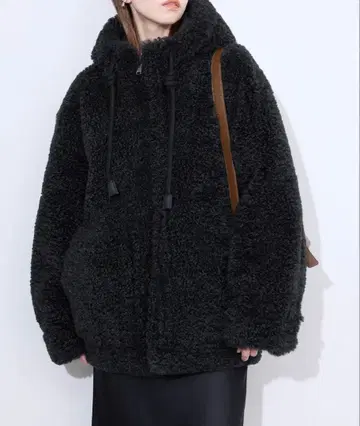 SLOBE IENA 비건 코드 SLOBE 별주 보아 후드 블루종