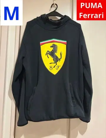 레어 PUMA 페라리 Ferrari 후드 부착 후드티 로고 US M