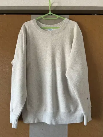 챔피온 리버스 위브 맨투맨 XL 그레이