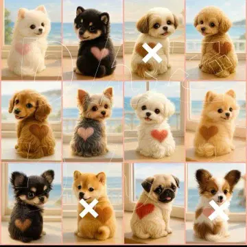 돌아보는 강아지