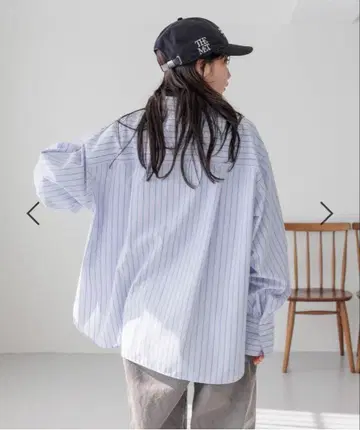 스트라이프 2WAY 셔츠