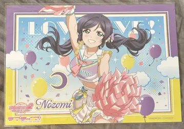 토죠 노조미 러브 라이브 캐릭터 카페 런치 매트 치어걸 오다이바