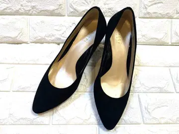 pittie 피티 블랙 스틸레토 펌프스 23.5cm