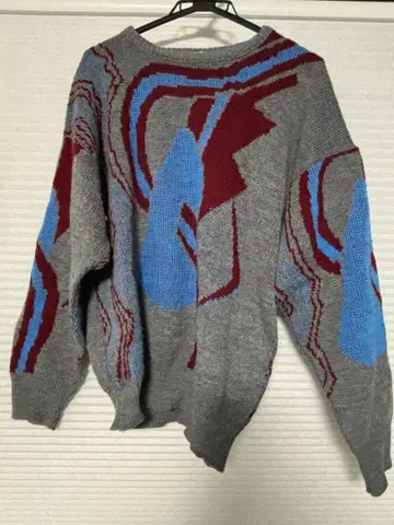 bonjour 니트 스웨터 L 사이즈 그레이