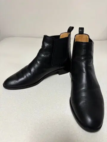 [ 컨디션 최상 ] 오데트 에 오딜 23.5cm 사이드 고어 부츠 블랙