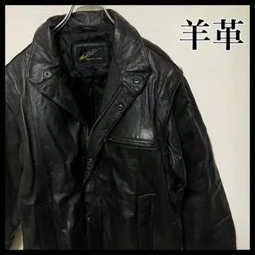 가죽 자켓 가죽 베스트 천연 가죽 양가죽 램 가죽 블랙 s6