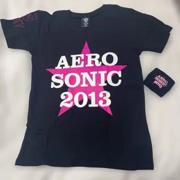 B'z AERO SONIC 2013 T셔츠 XS사이즈 리스트 밴드 포함