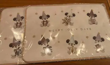 디즈니 크리스마스 2025 릴린린 수베니어 런치매트 세트