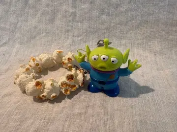 [ 새상품급 ] 토이 스토리 리틀 그린멘 팝콘 키홀더