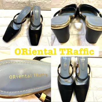 OrientalTraffic 오리엔탈트래픽 블랙 샌들 사이즈 L