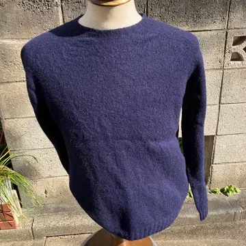할리 오브 스코틀랜드 크루넥 니트 42 네이비