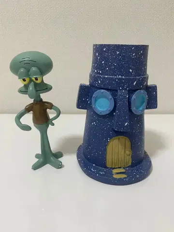 스펀지밥 이카루도 하우스 소품함 세트 판매