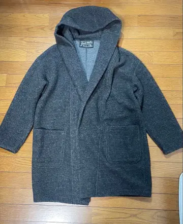 Fordmills 포드밀스 후디드 울 가운 코트