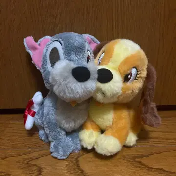 101마리 강아지 레이디와 트램프 봉제 인형