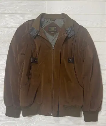 VINTAGE CLUB 브라운 점퍼 LL