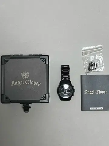 Angel Clover 크로노그래프 손목시계 (배터리 방전)